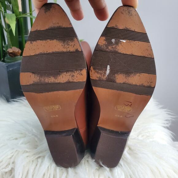 Scruples Brown Soft Leather Riding Boots 6.5 - Picture 12 of 14